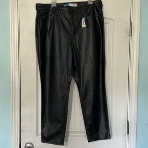 Old Navy Faux Leather Pants
